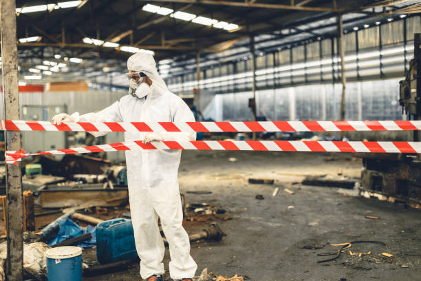 Professional Infectious Disease Decontamination technician working in Bountiful, UT
